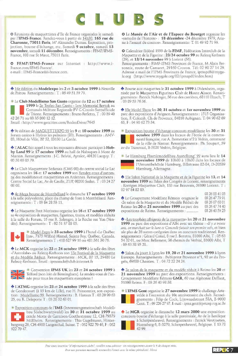 Replic 097 - Hurricane Mk I, H-21 Banane volante, Ki-84 Hayate